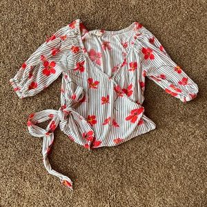 Billabong floral top